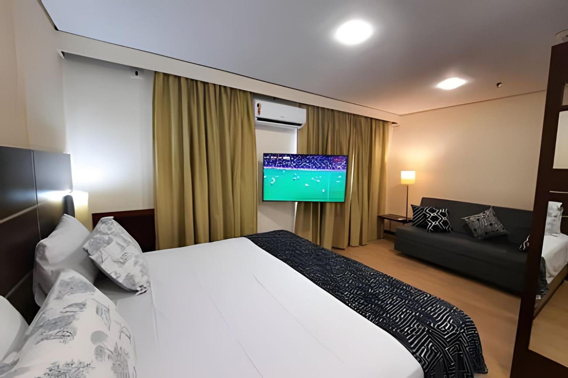 Flat Hotel Rua Americo Brasiliense 2163 Uh1208 São Paulo Luaran gambar