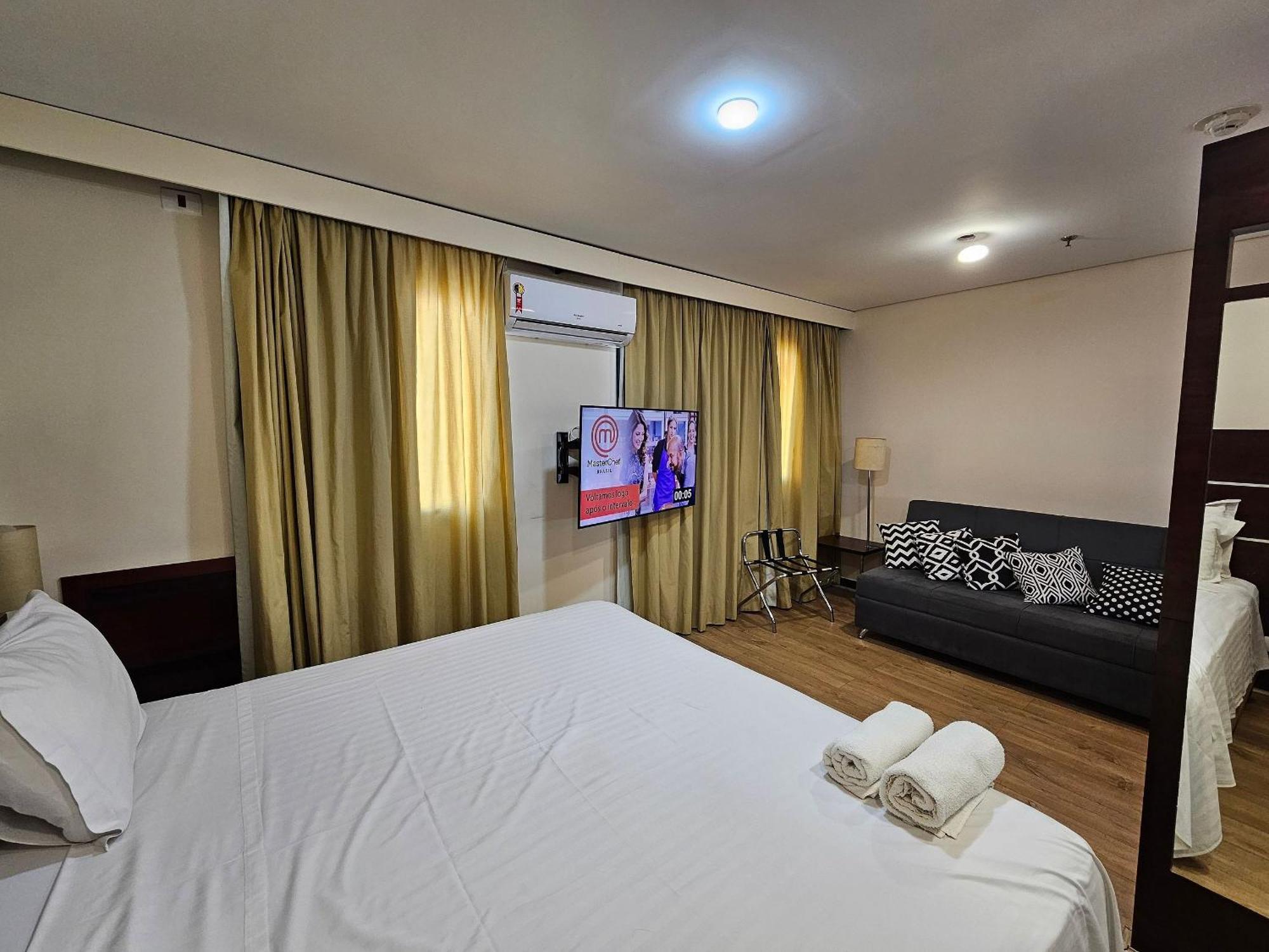 Flat Hotel Rua Americo Brasiliense 2163 Uh1208 São Paulo Luaran gambar